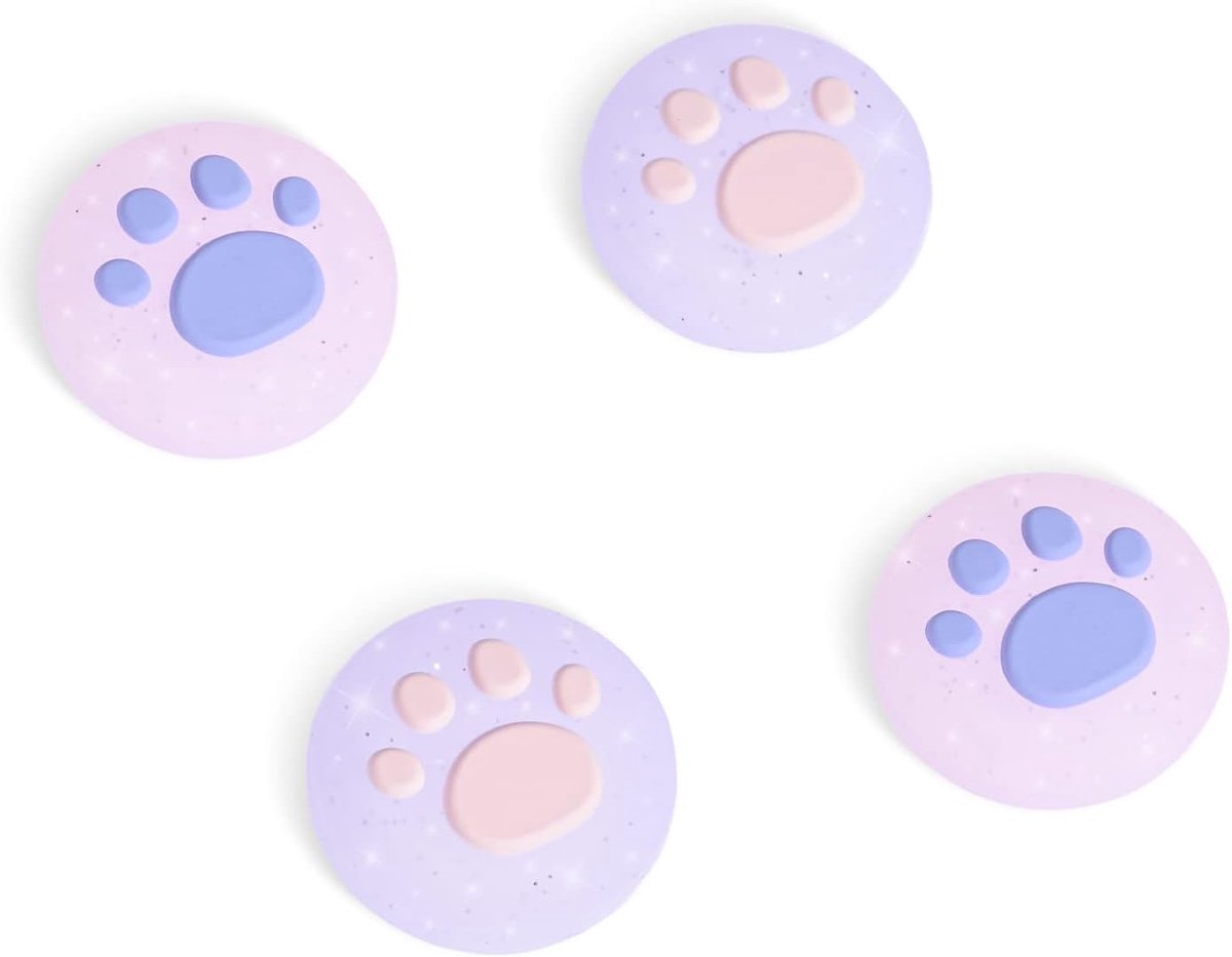 DLseego 4Pcs Joy Con Thumb Grip Cap for Switch/Switch Lite, Silicone Cute Kawaii Analog Thumb Protective Case for - ShopVlot