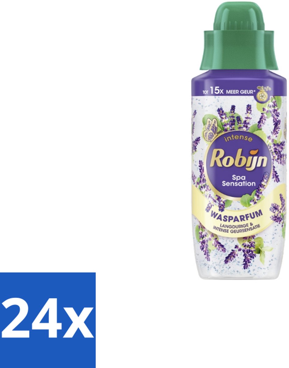 24 x Robijn - Spa Sensation - Wasparfum - 342 ml - Wasparfum - Geur - Wasmiddel - Wasverzachter - Intense Geur