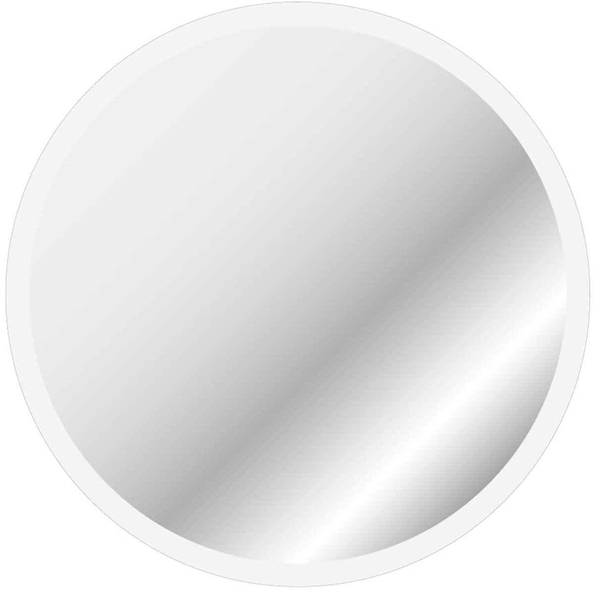 AURLANE Ronde badkamerspiegel met ledverlichting, diameter 50 cm, GO LED - ShopVlot