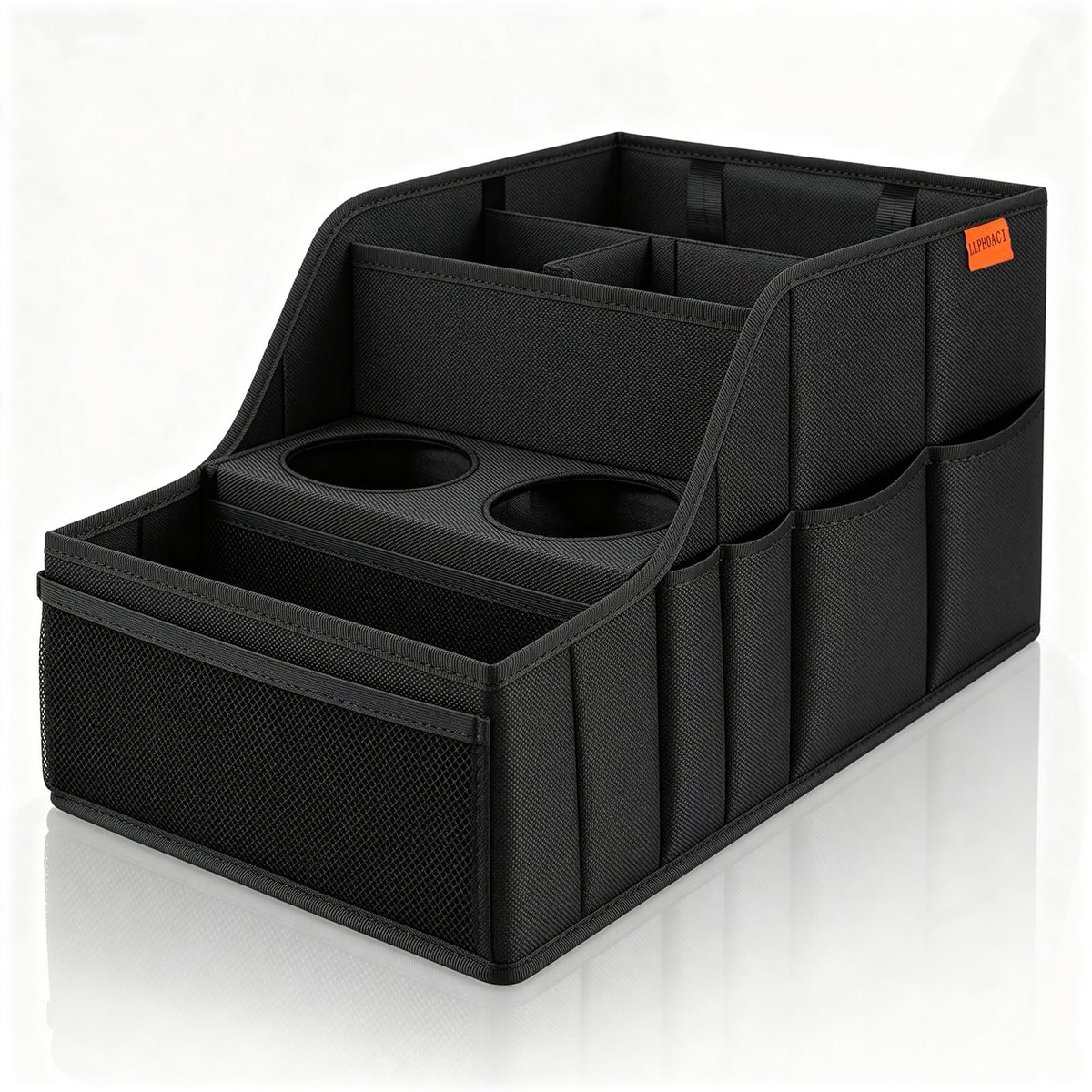 Famanu – Auto organizer voor achterbank en passagiersstoel, multifunctioneel voor het opbergen van spullen