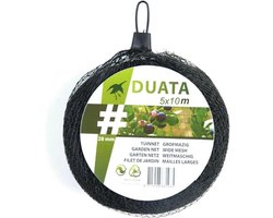 Tuinnet zwart 5x10m