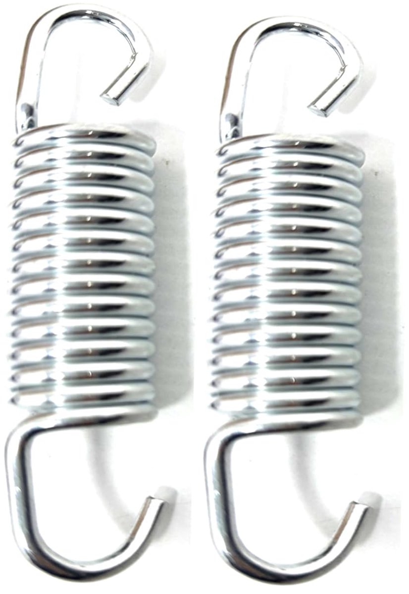 Trampolinfedern set van 2, 8,7 cm lengte, 3 mm spiraaldiameter