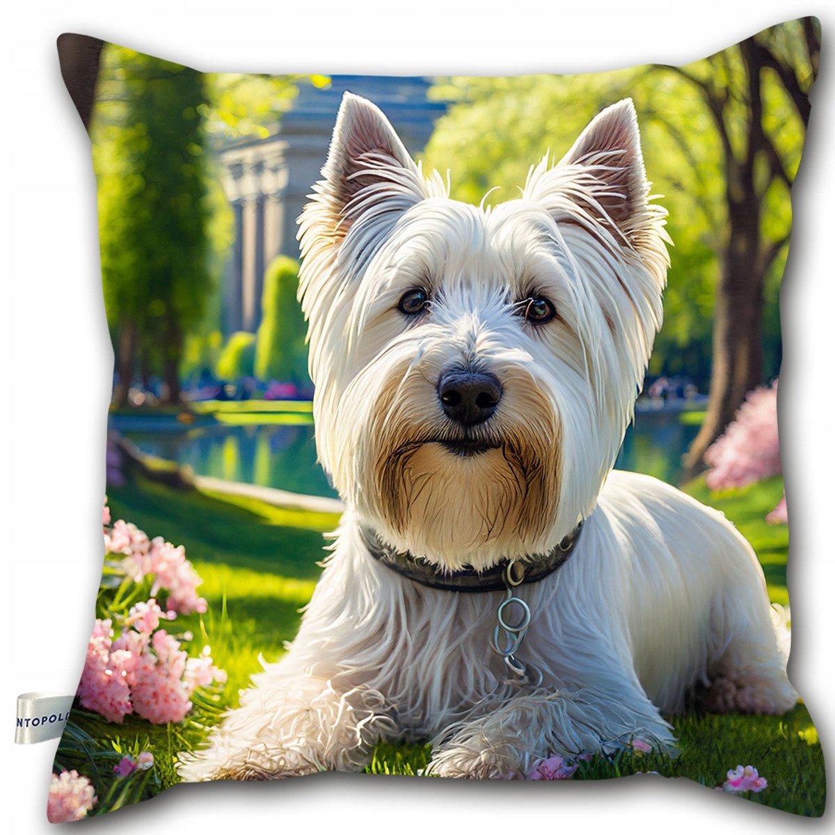 Decoratieve Hondenkussen West Highland Terrier 40x40cm