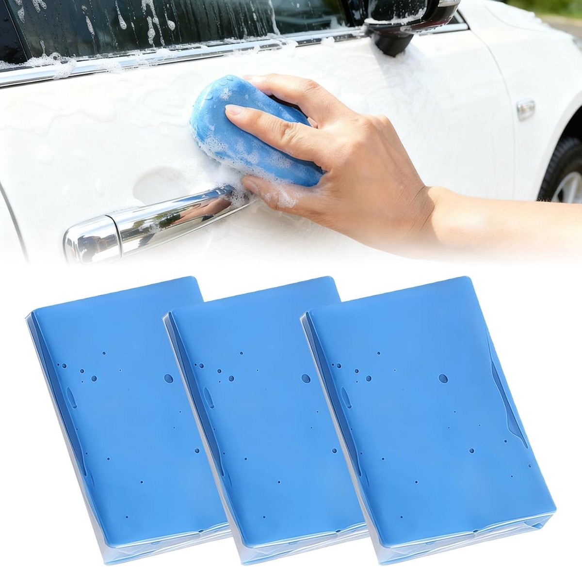 Auto Reinigingsklei Set van 3 (100 g) - Krachtige reiniging zonder krassen - ShopVlot