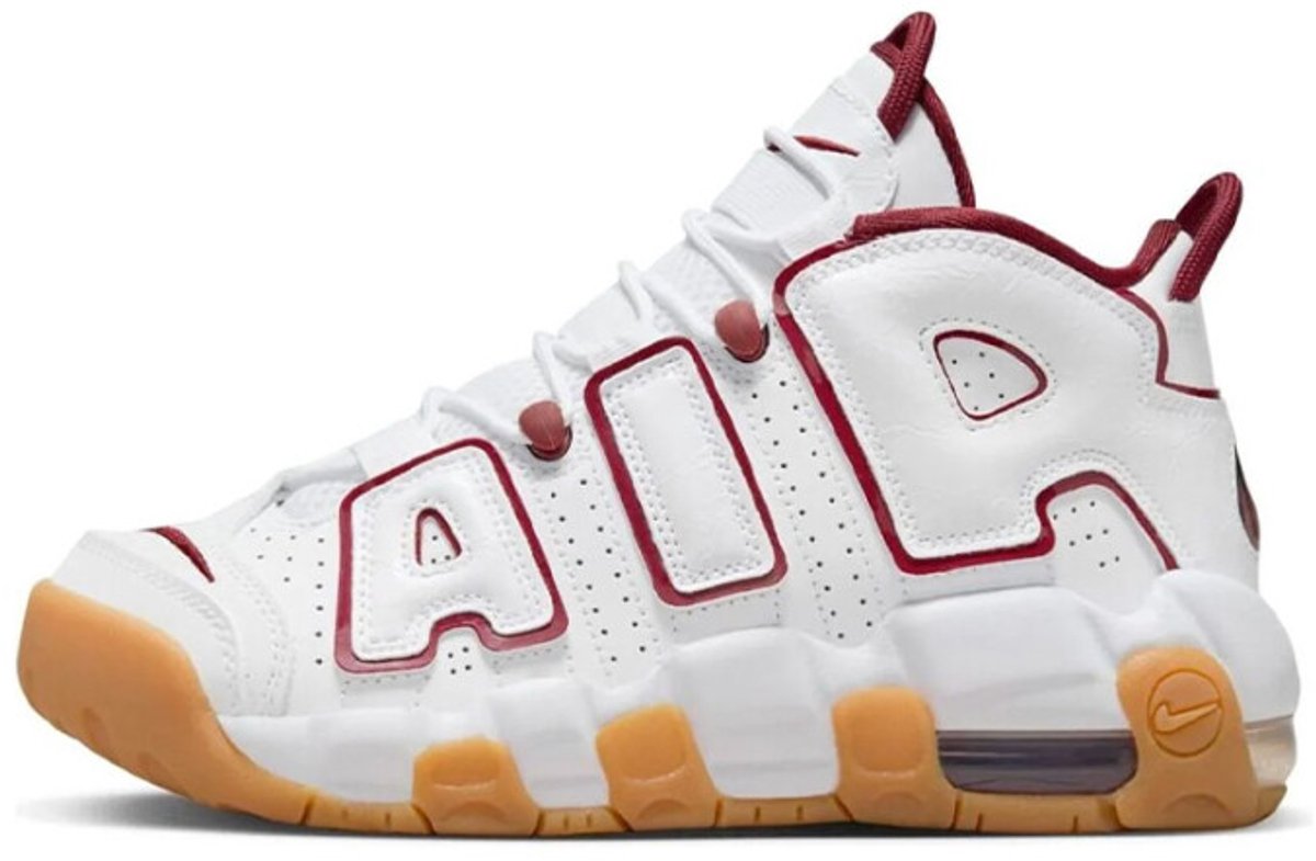 Nike Air More Uptempo Schoenen Vrouw Wit