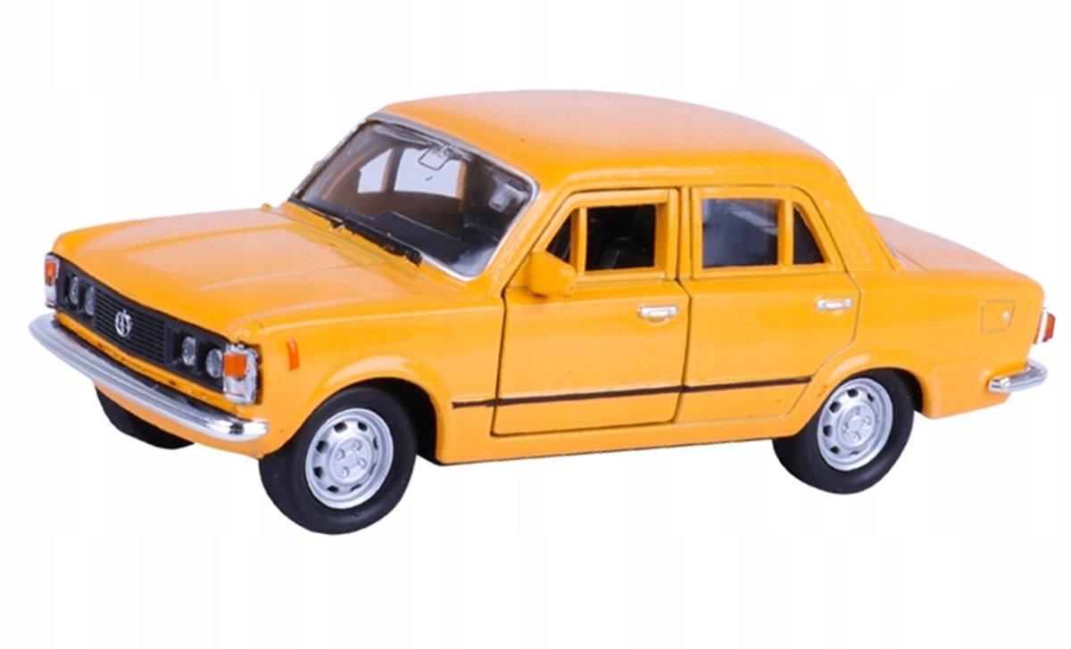 Modelauto Fiat 125p PRL Oranje 1:34