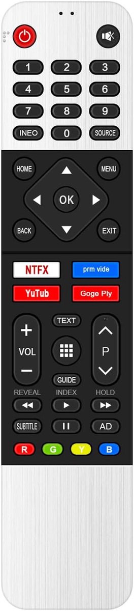 ALLIMITY Remote Control Compatible With METZ GRUNDIG TV 32GFH6900B 39GFF6900B 32GFH6933B 32MTC6110Z 42MTC6000Z - ShopVlot