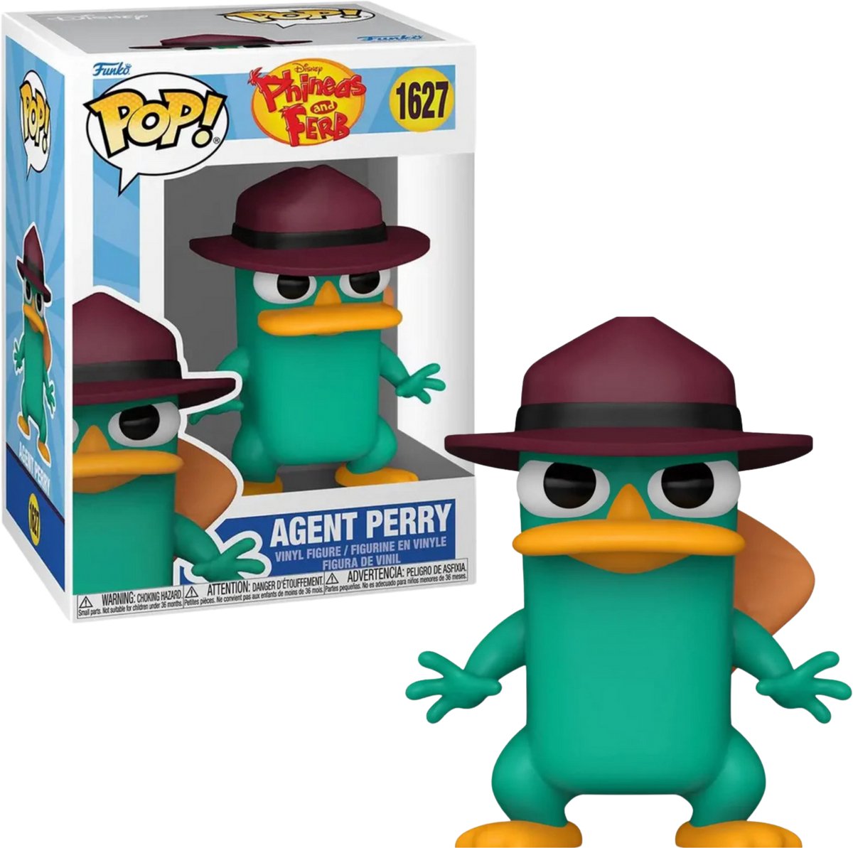 Funko Pop! Disney: Phineas and Ferb - Agent Perry #1627