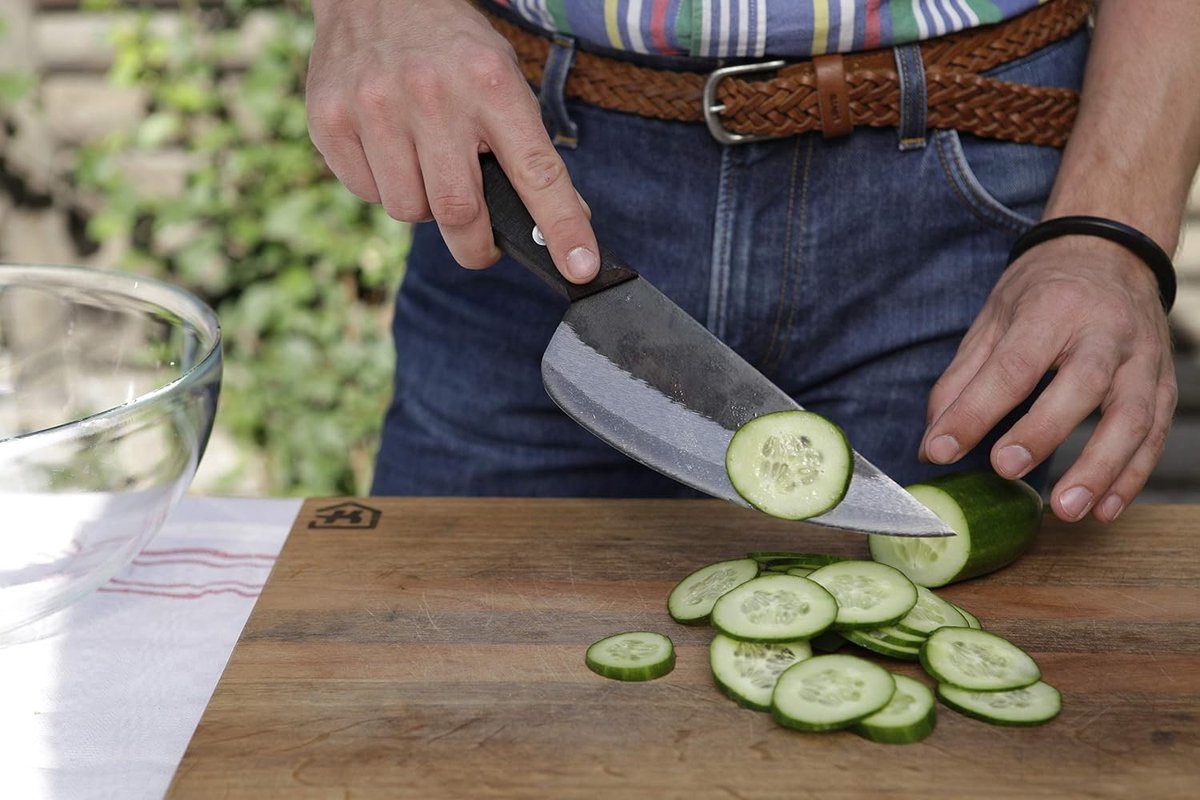 Authentic Blades VAY - Asian Weighing Knife from Vietnam - Blade 16 cm - Traditional Handmade - ShopVlot