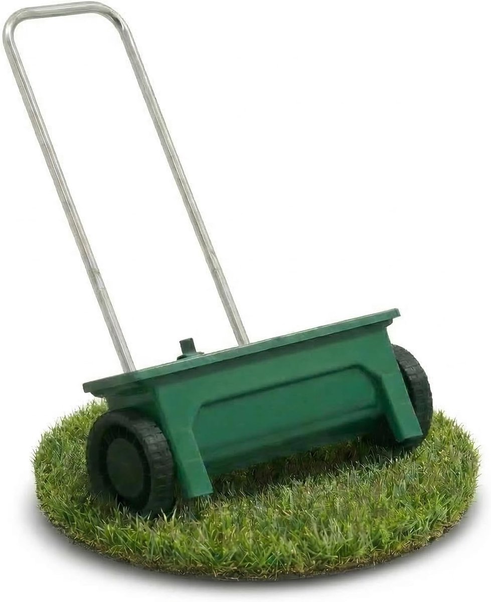 Spreader 12L – Adjustable Salt & Manure Spreader for Winter Service, Garden & Terrace – Even Spreading – Suitable for - ShopVlot
