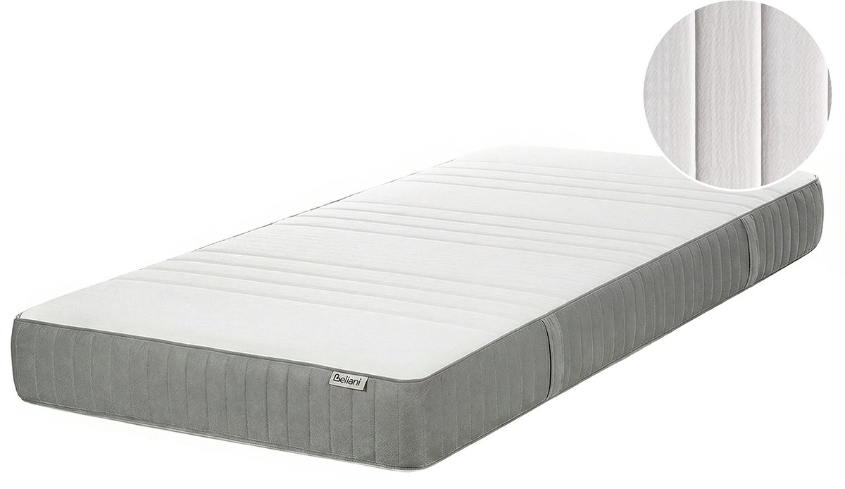 CHEER - Schuimmatras - Wit - 80 x 200 cm - Polyester