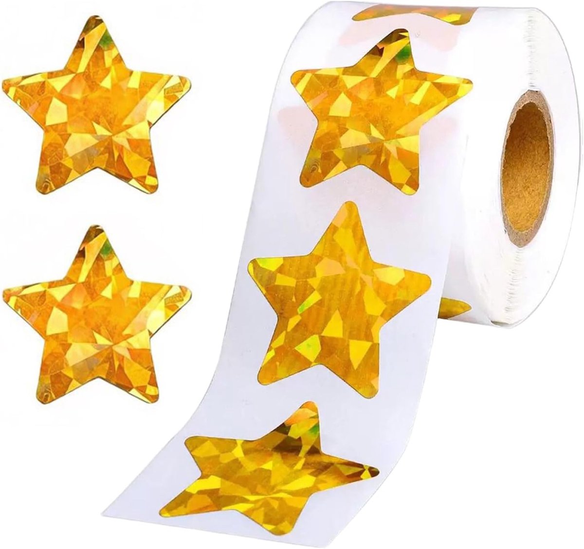 500 gouden sterstickers, gouden sterren voor kinderen en leraren, kleine sterstickers voor scrapbooking, dagboek en - ShopVlot