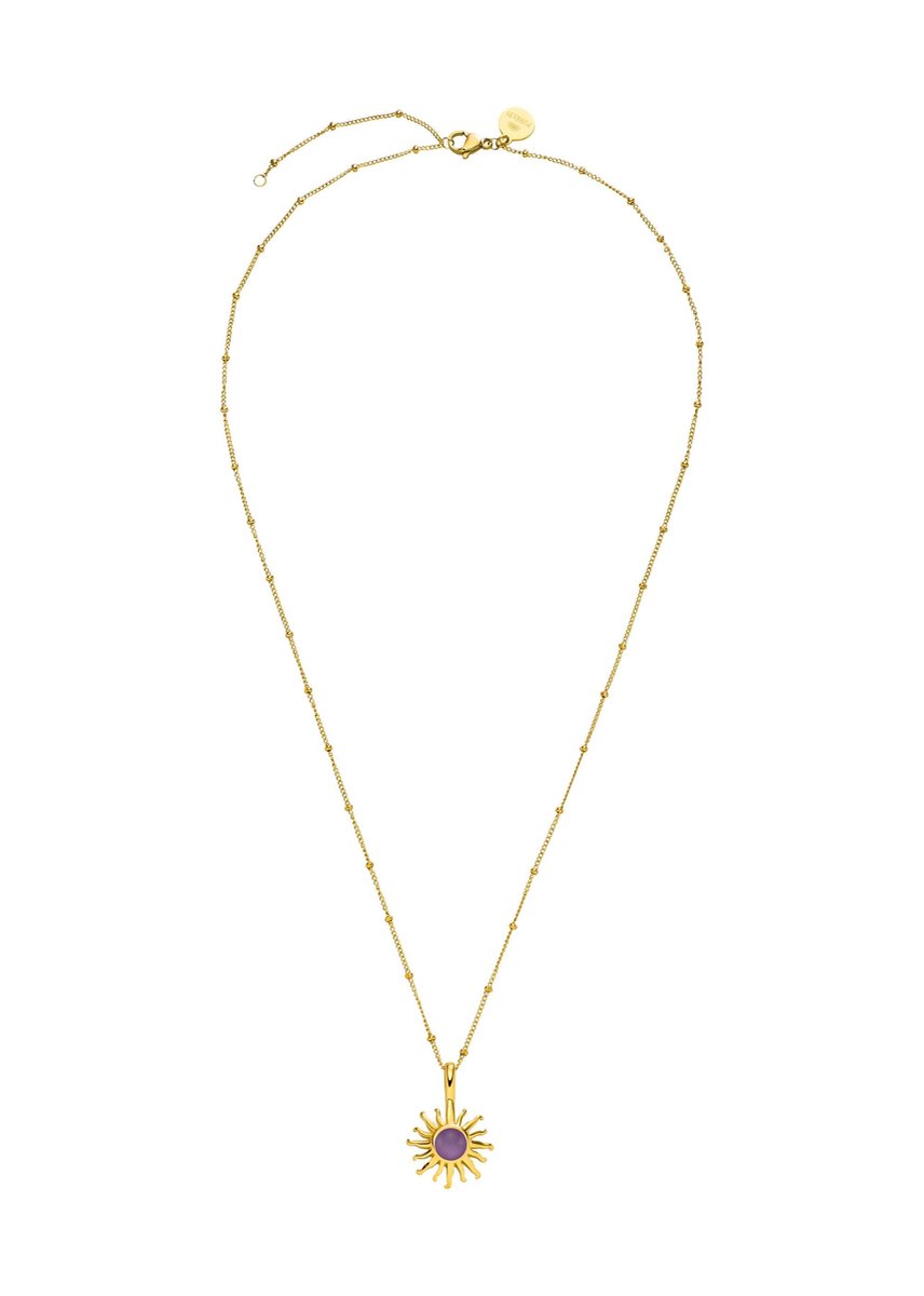 PURELEI Ketting Sun Amethyst