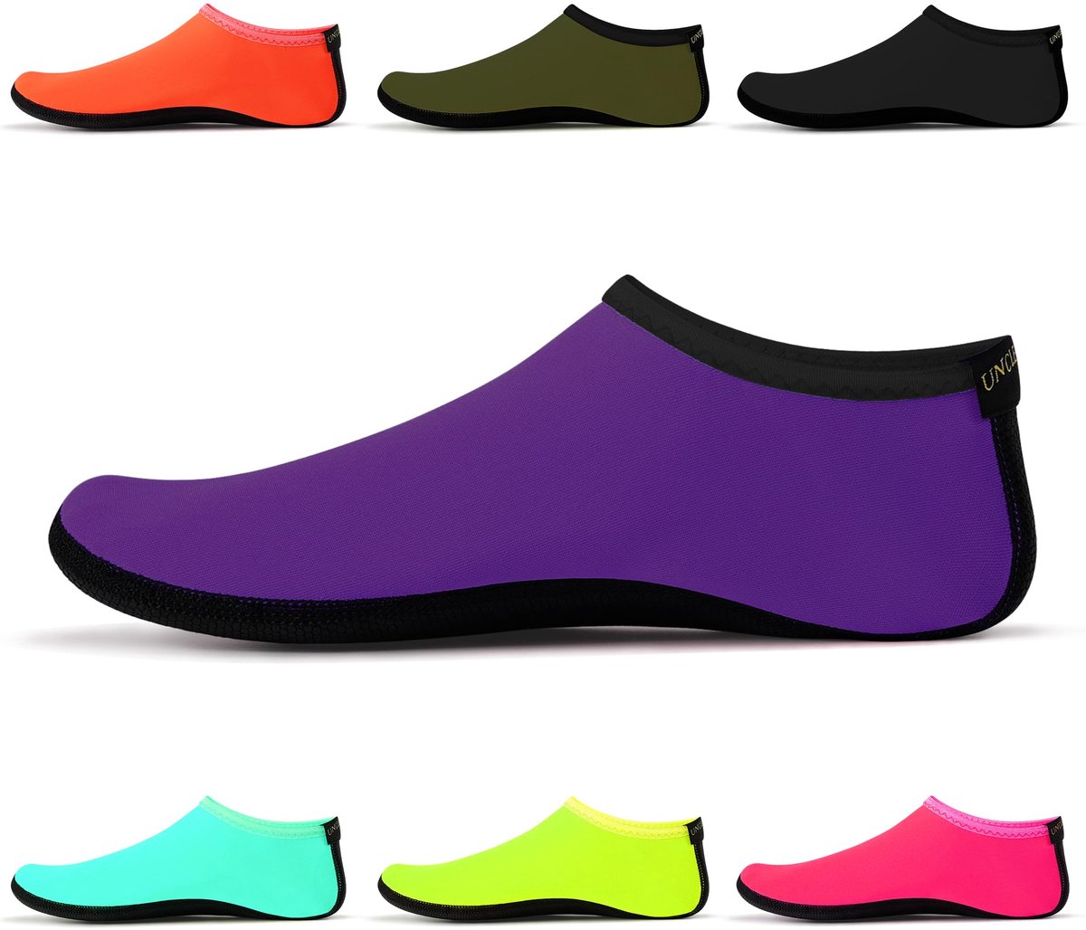 Watersokken EU-maat 39-41 - Unisex - Paars - Ideaal voor strand en zwemmen - ShopVlot
