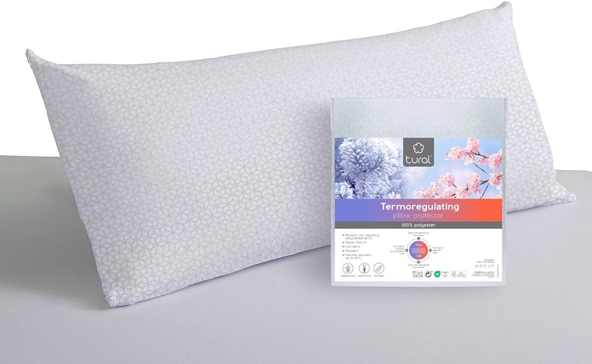 Verkoelende Kussenhoes - Temperatuurhoes - Comfortabel Slapen - PCM Technologie - 40x60cm - Wit