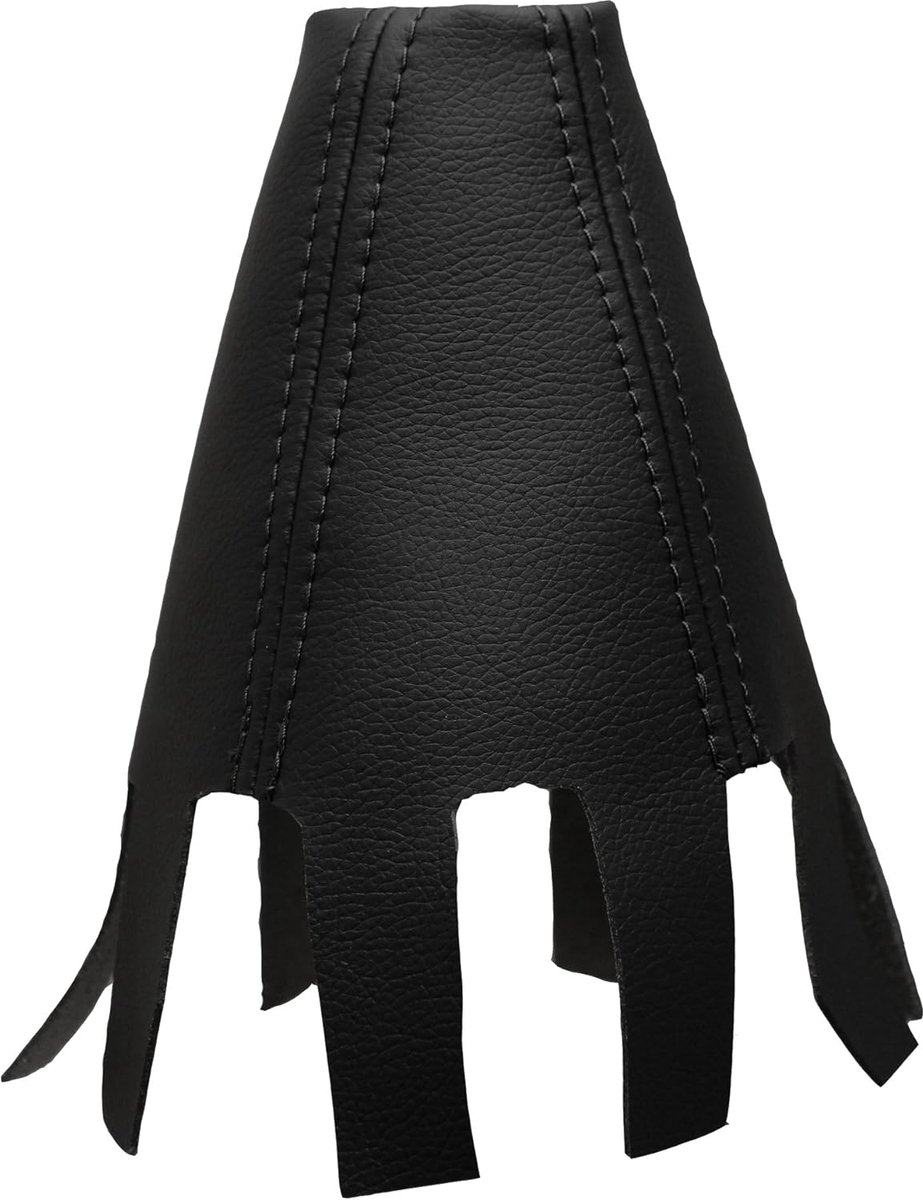 Shift Cuff Compatible with CR-V (2006-2012), Black (Black Seams) - ShopVlot