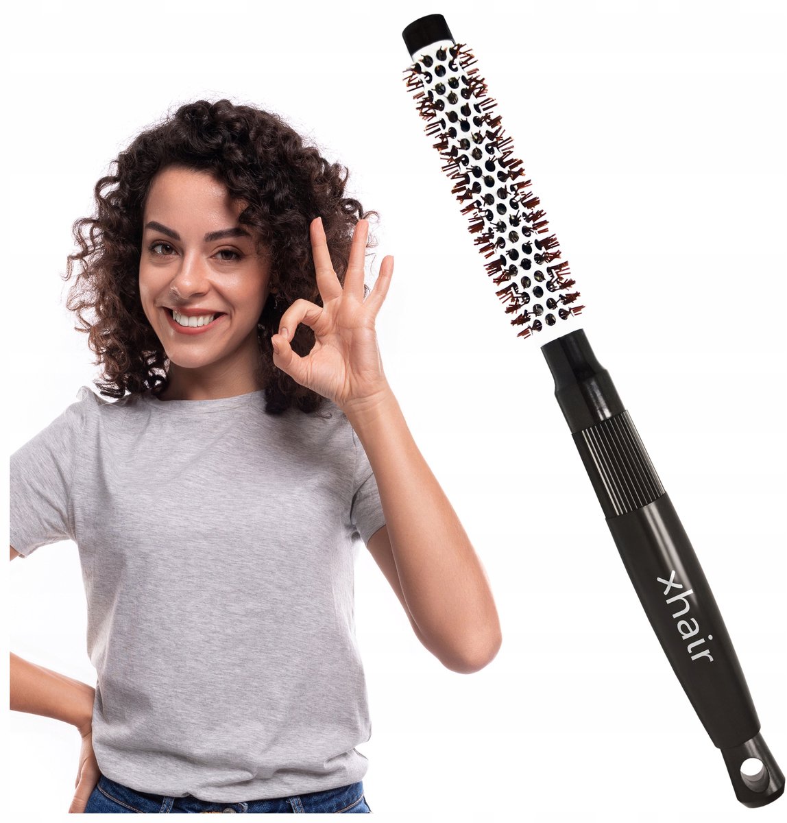 Xhair Keramische Ronde Borstel voor Haarstyling - 15mm