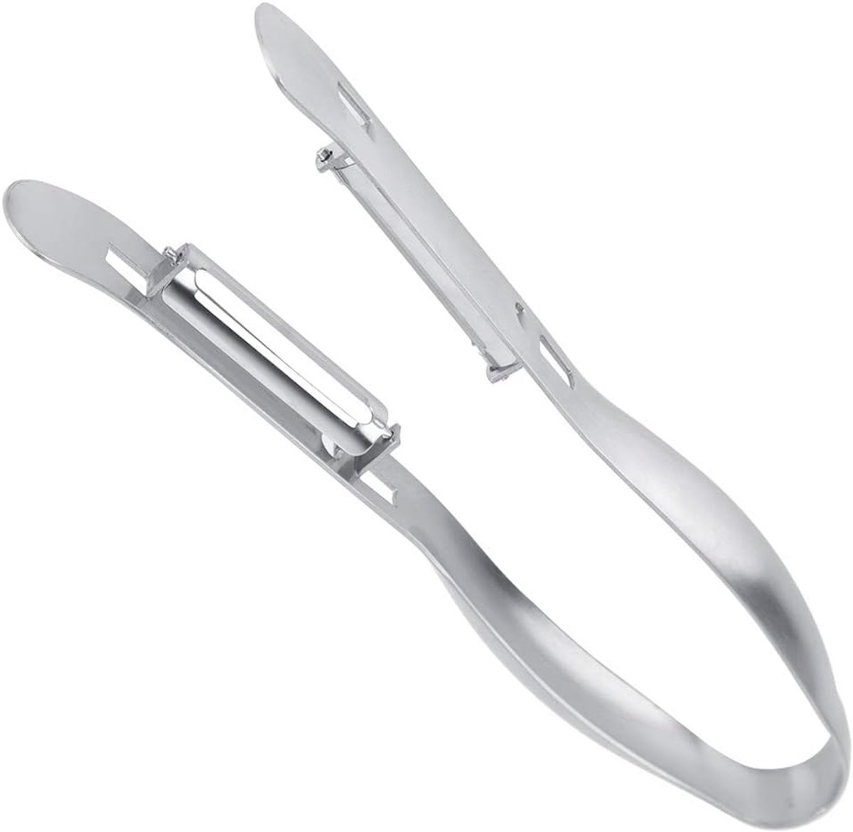 Double Leaf Asparagus Peeler Double Carrot Peeler 1pc Stainless Steel Asparagus Vegetables Peeler Multifunctional - ShopVlot