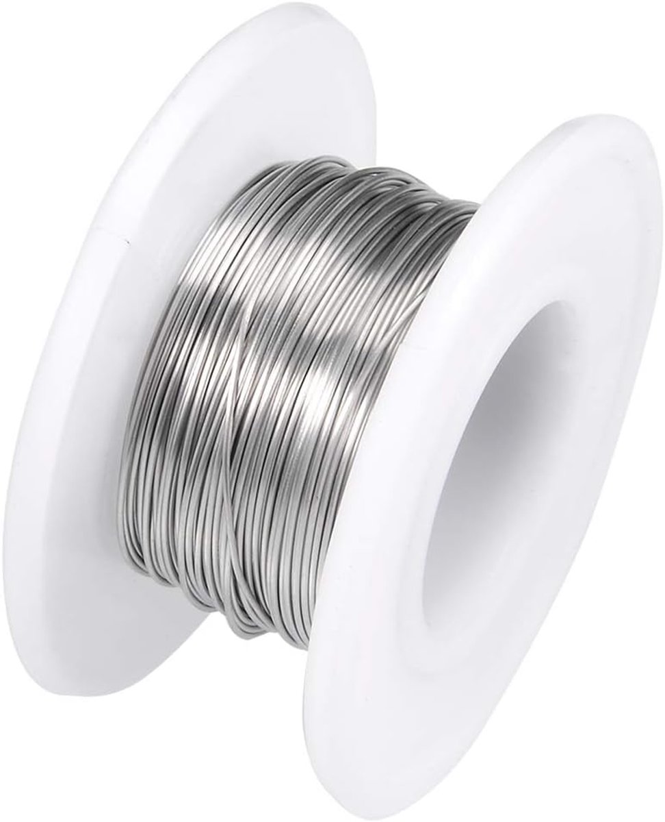 sourcing map 0.4mm 26 AWG Heating Resistance Cable Nichrome Wires for Heating Elements 33 ft - ShopVlot