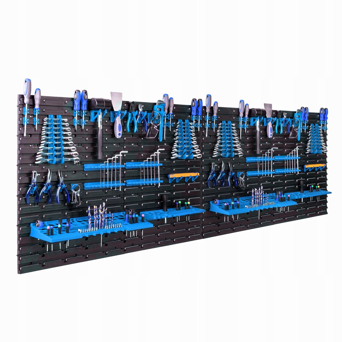 Gereedschapswand 231.6x78cm - Complete set met opbergmogelijkheden