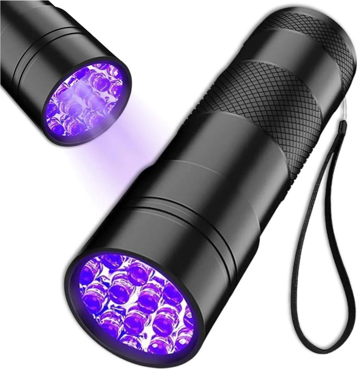 UV-LED-zaklampdetector, 395 nanometer