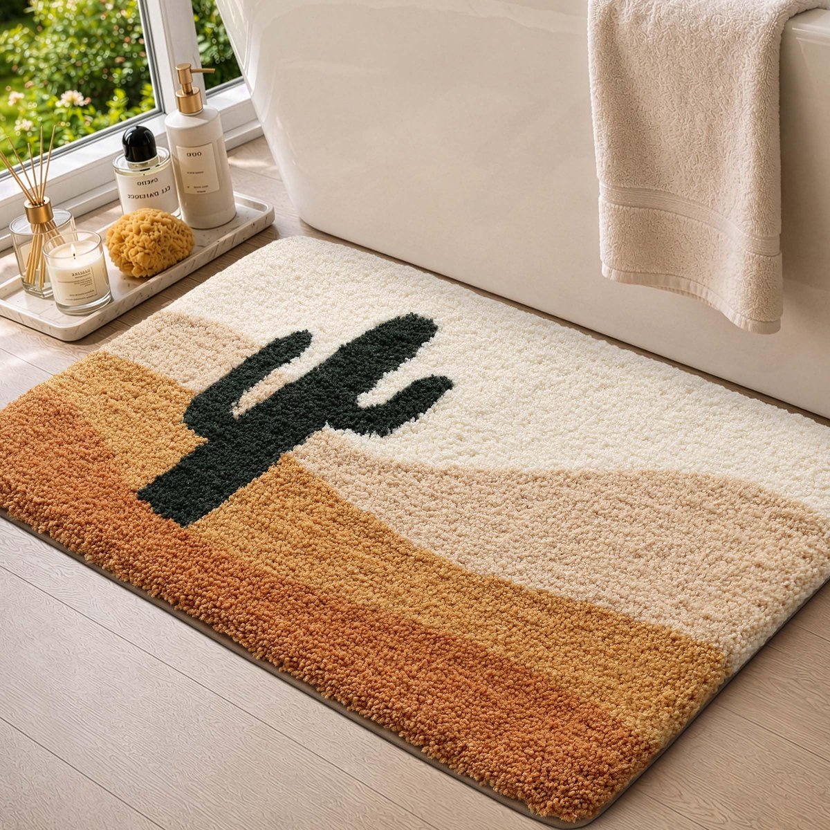 Badmat 40 x 60 cm - Antislip Zachte Badmat - Absorberend - Ideaal voor Douchevloer - ShopVlot