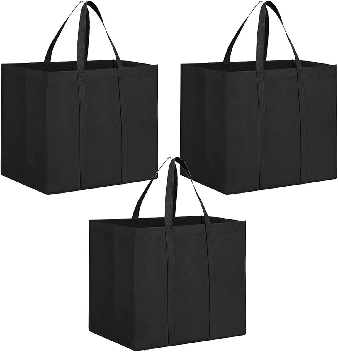 Boodschappentas - Opvouwbaar - 41 x 33 x 26 cm - Grote Boodschappentas - Voor Dagelijks Gebruik