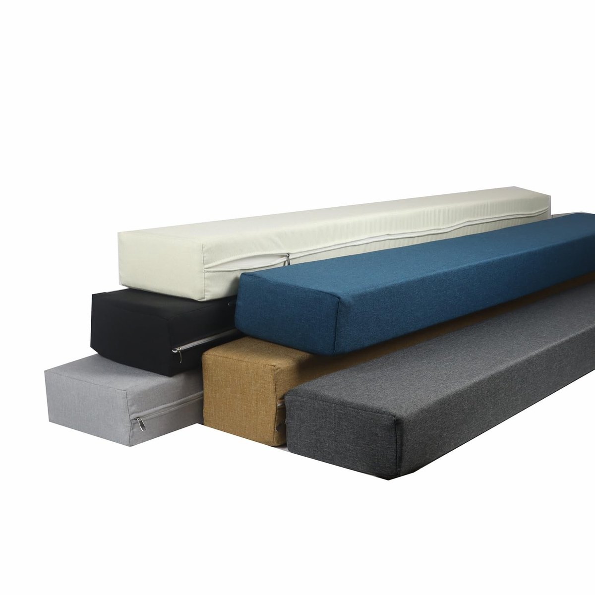 Spleetvuller voor Bed - Zwart - 180x15x15 cm