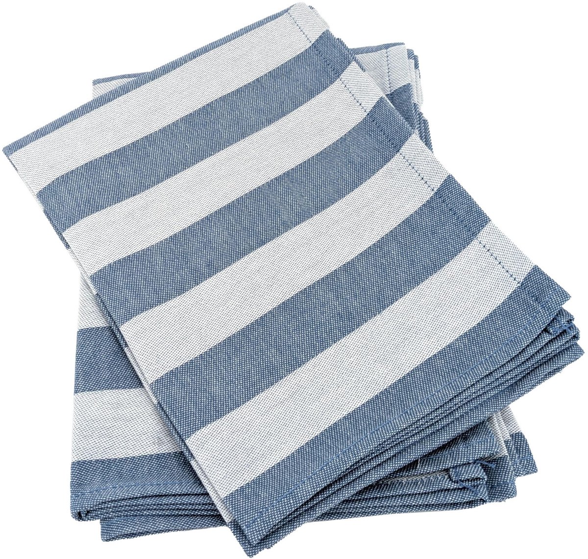 Set van 2 Keukenhanddoeken - Katoen - Blauw