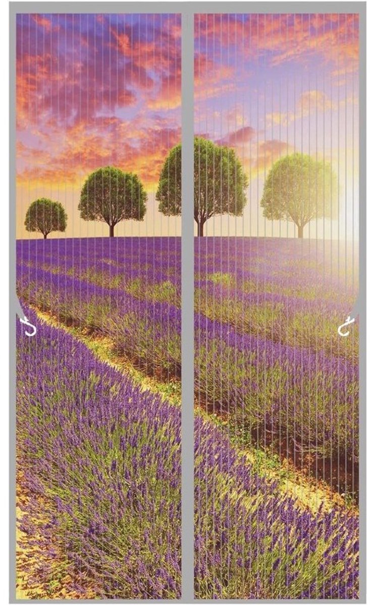 Magnetisch Vliegengaas - Hordeur Magneet - Frisse Lucht Binnen - Zelfsluitend - 95x210 cm - Grijs