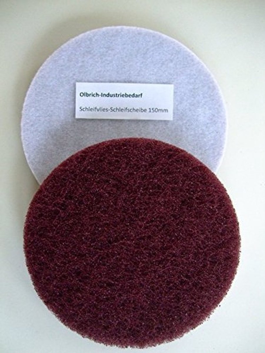 Schuurvilt Schijf - 150 mm - 25 Stuks - Korrel 180