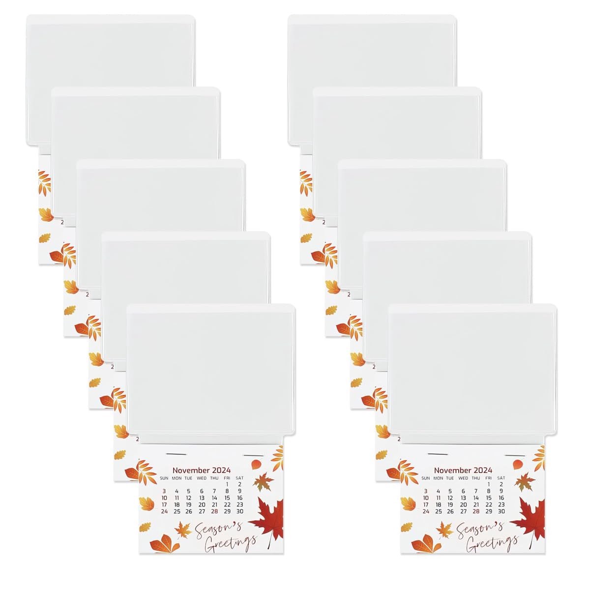 10 Stuks Mini Stickers voor Kalender 2025 - Plakbare Muurstickers