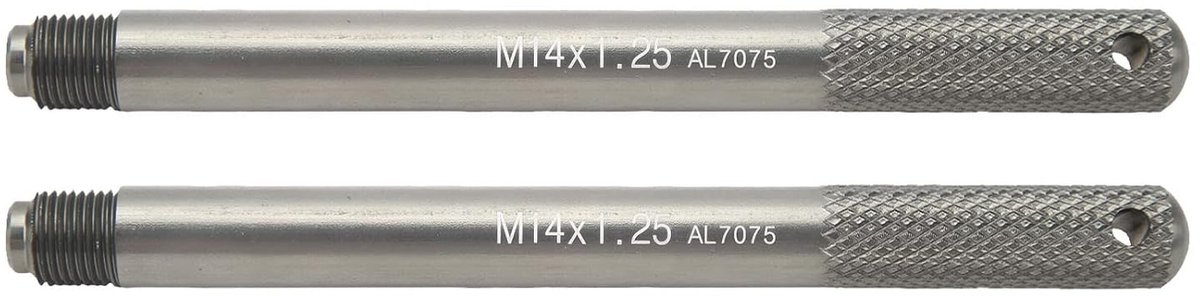 2 Stuks M14 x 1.25 Wieluitlijning Pinnen van Aluminium - Hulpstuk voor Bandenvervanging en Velgmontage