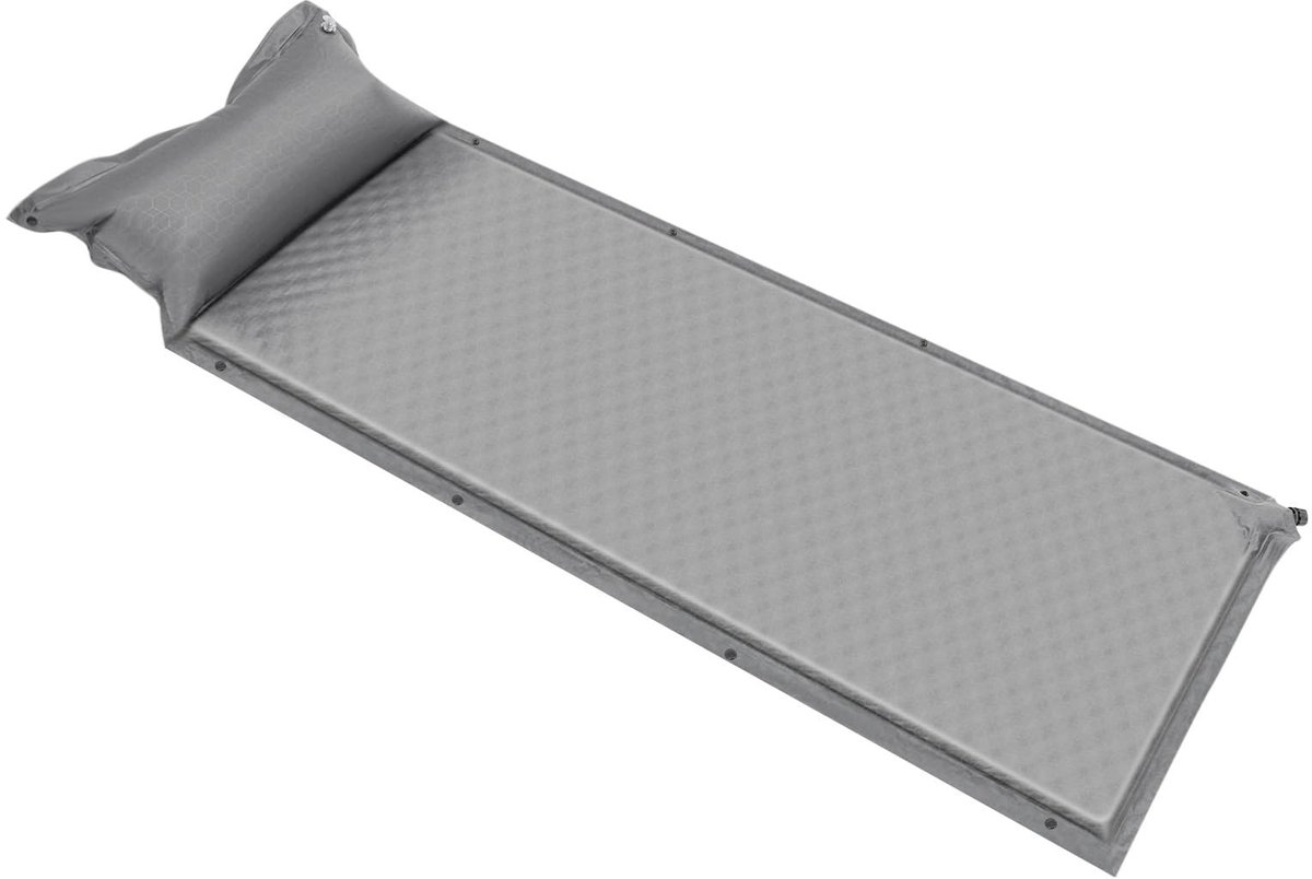 Zelfopblazend Slaapmatje - 192 x 66 cm met kussen