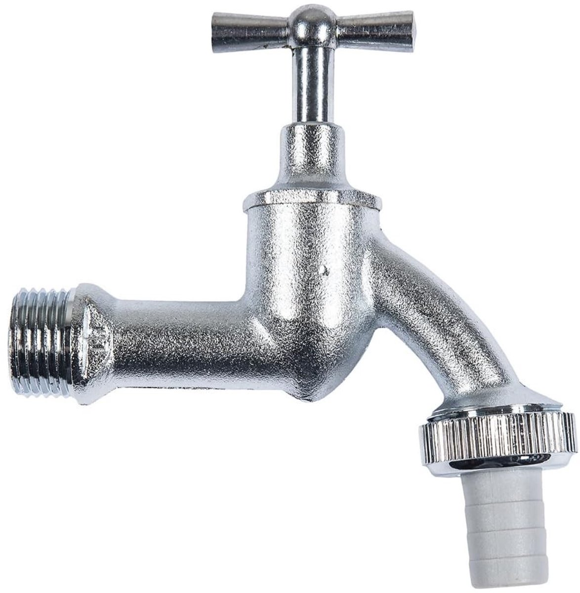 Slaper Uitloopventiel 1/2" - Mat Verchroomd