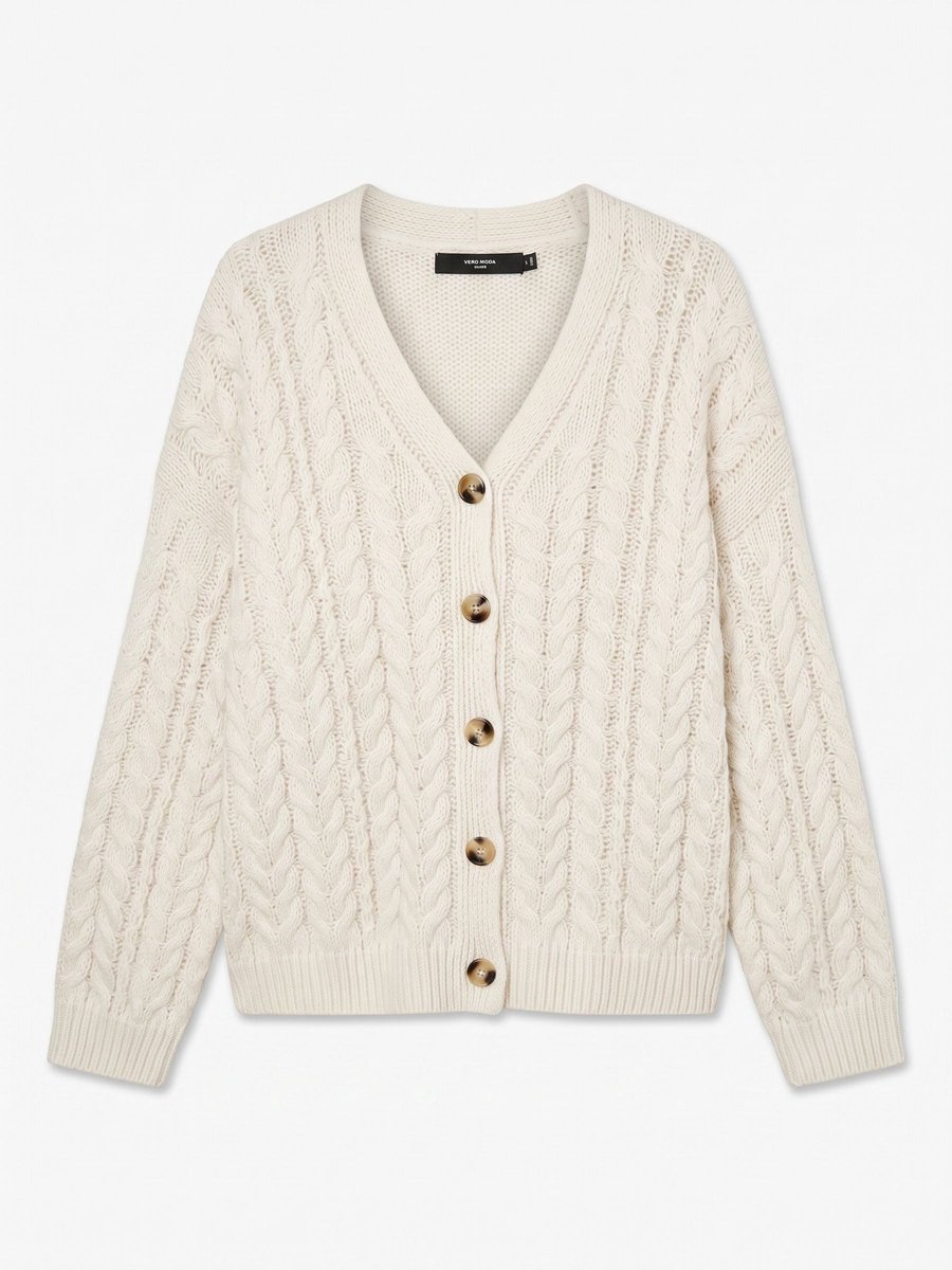 Vero Moda Curve Vest VMCDREAM Gebreid vest