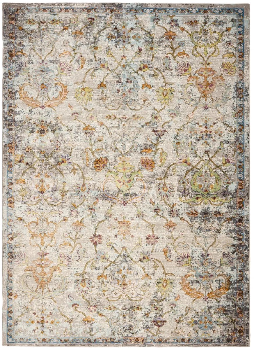 Dutch XXL Retro Vloerkleed | Tapijt | Picasso | Bloemen | Multikleur | 80x150 cm