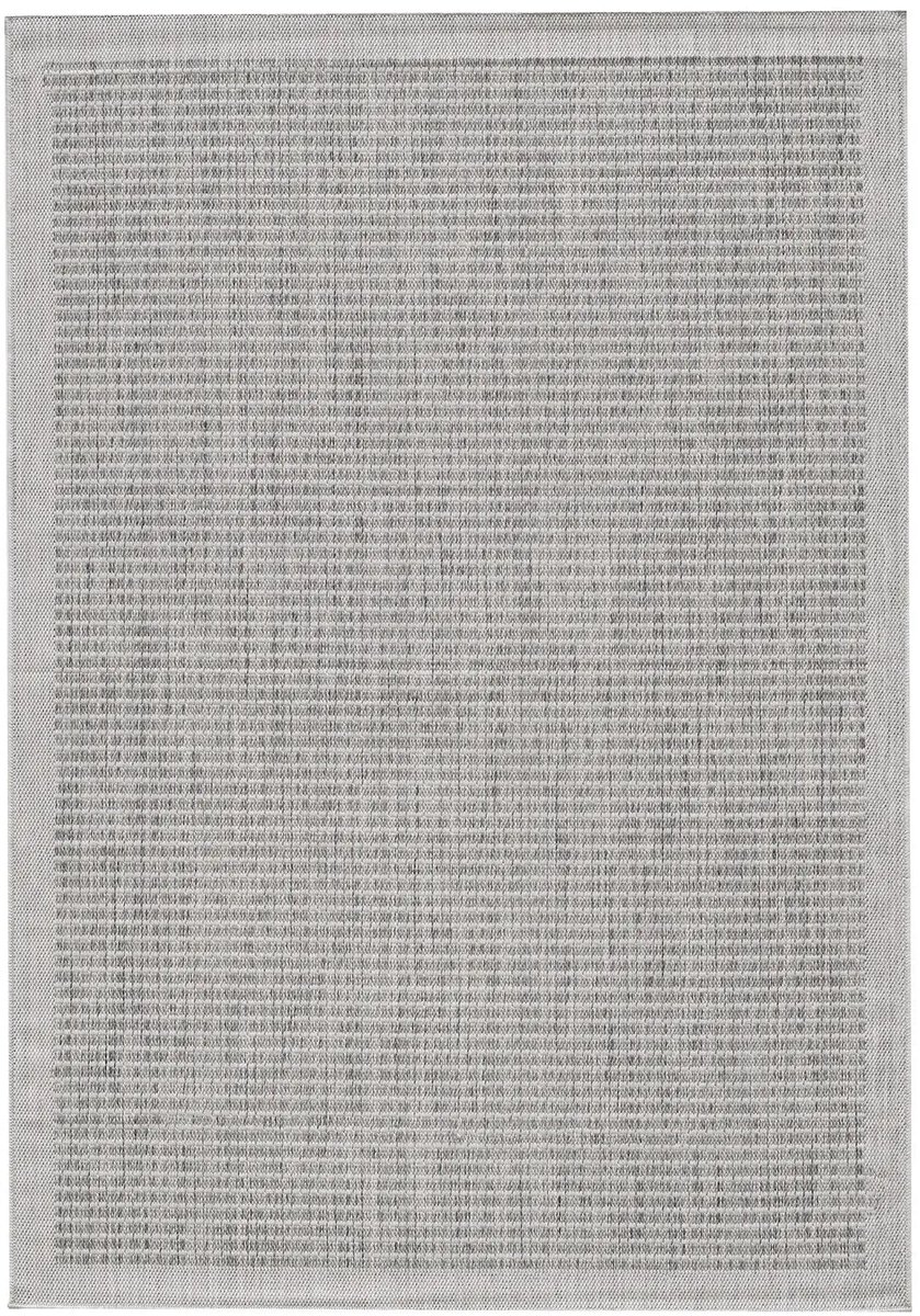 Dutch XXL Buitenkleed | Giza | Kader | Grijs | 280x370 cm | Buitentapijt | Tuintapijt