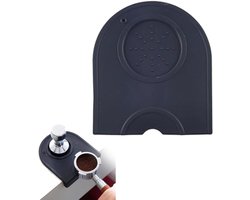 Siliconen Espresso Tamper Mat met Antislip Onderkant en Latte Art Houder voor Barista Accessoires Thuis en in de Koffiezaak