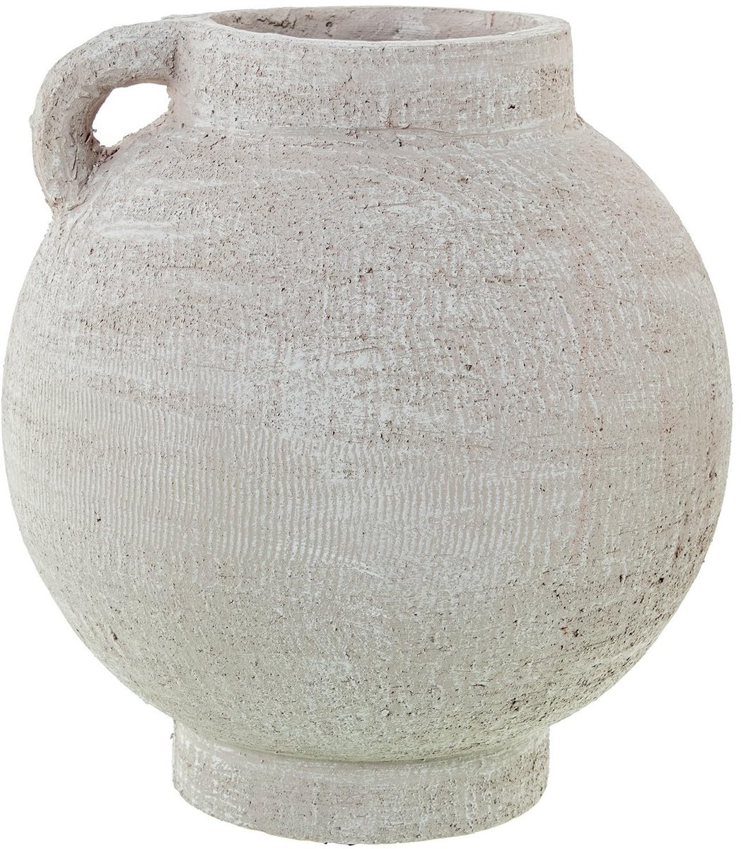 Tafelveiling met keramische handgreep - Wit 29 x 29 x 30 cm
