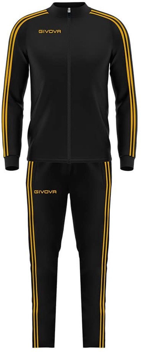 Dames Jumpsuit - Unisex Sportset - Wit/Goud