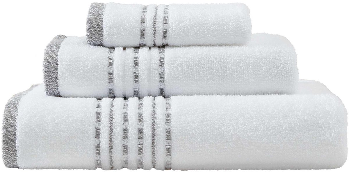 Tommy Bahama - Towel Set, Super Soft Premium Bath Towels, Tropical Home Decor (Cliff Side Grey, 3-Pack)