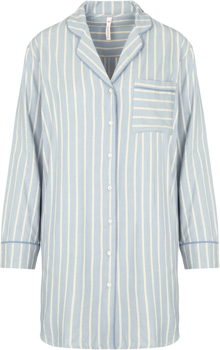 Hunkemöller Nachthemd Strepen Blauw