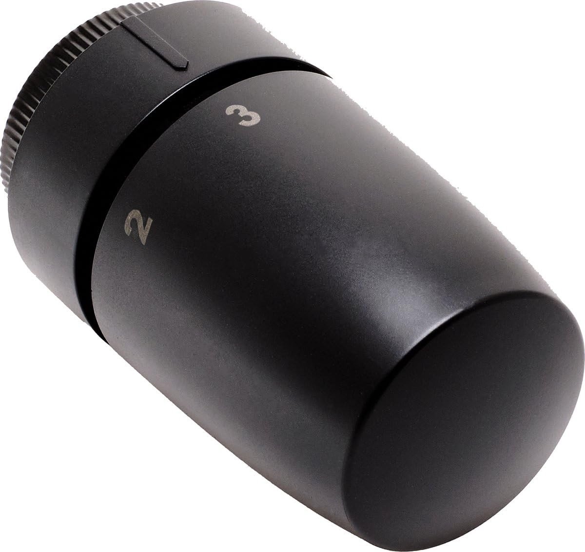 Thermostaatknop M30x1.5 - Moderne zwarte uitvoering
