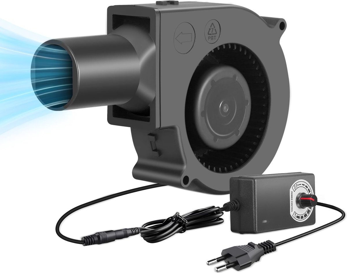 Radiale Ventilator 120mm - Verstelbaar met Snelheidsregeling