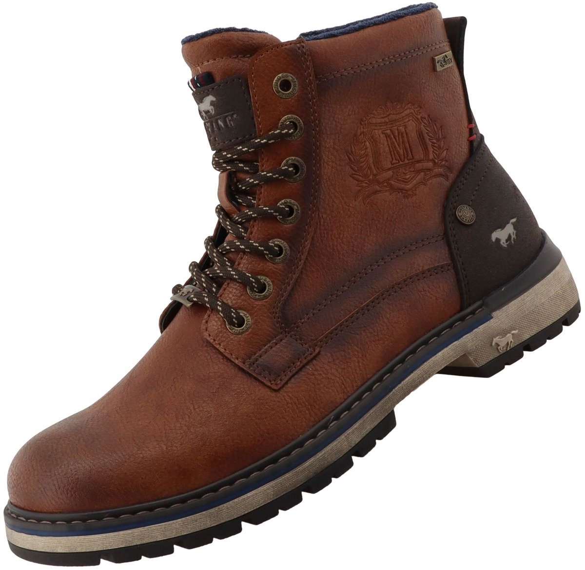 Mustang heren Tex-laarzen lichtbruin 36M0051001-brown