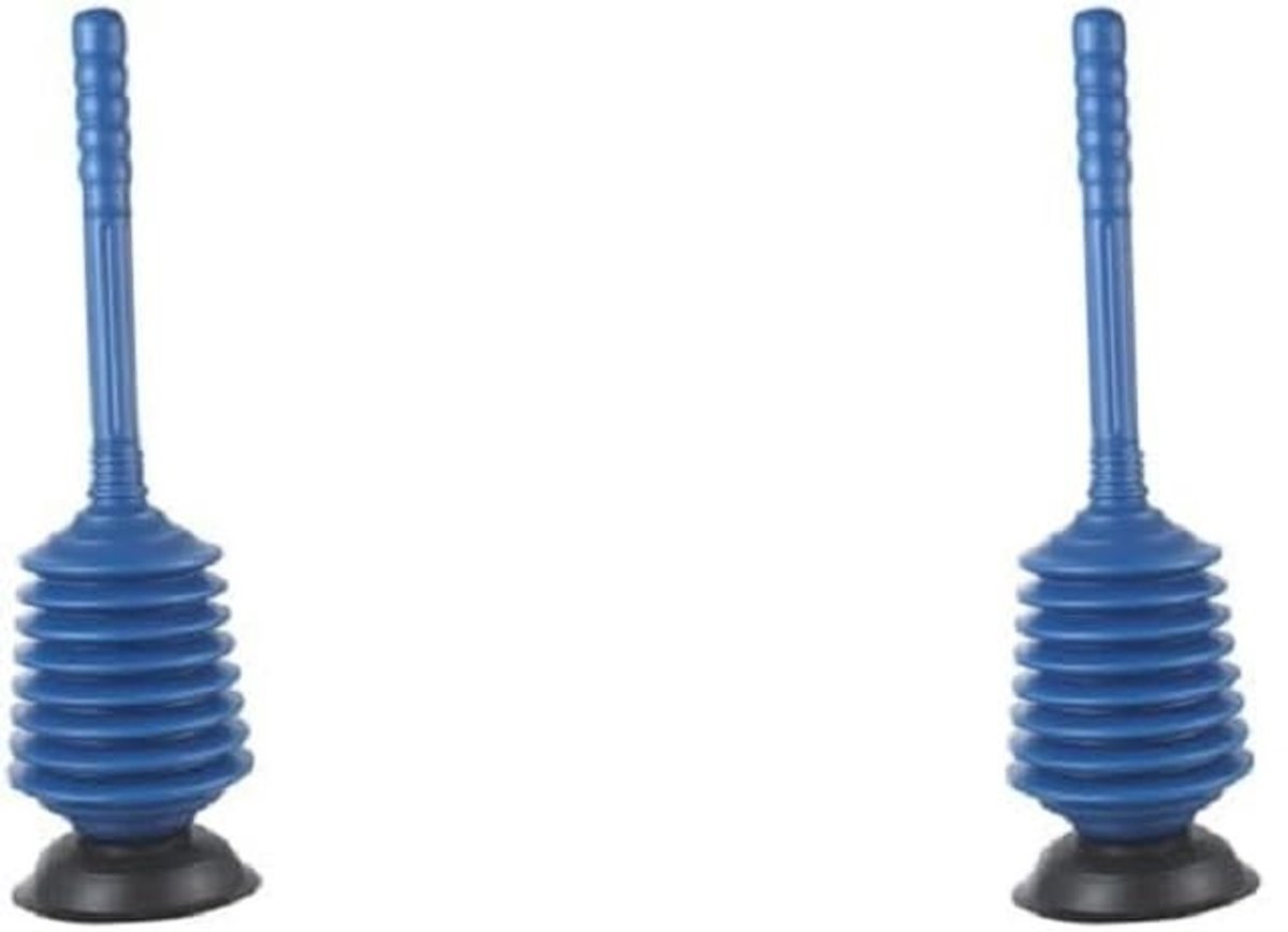 Ontstopper met grote bellows voor badkamers en keukens - 2 sets