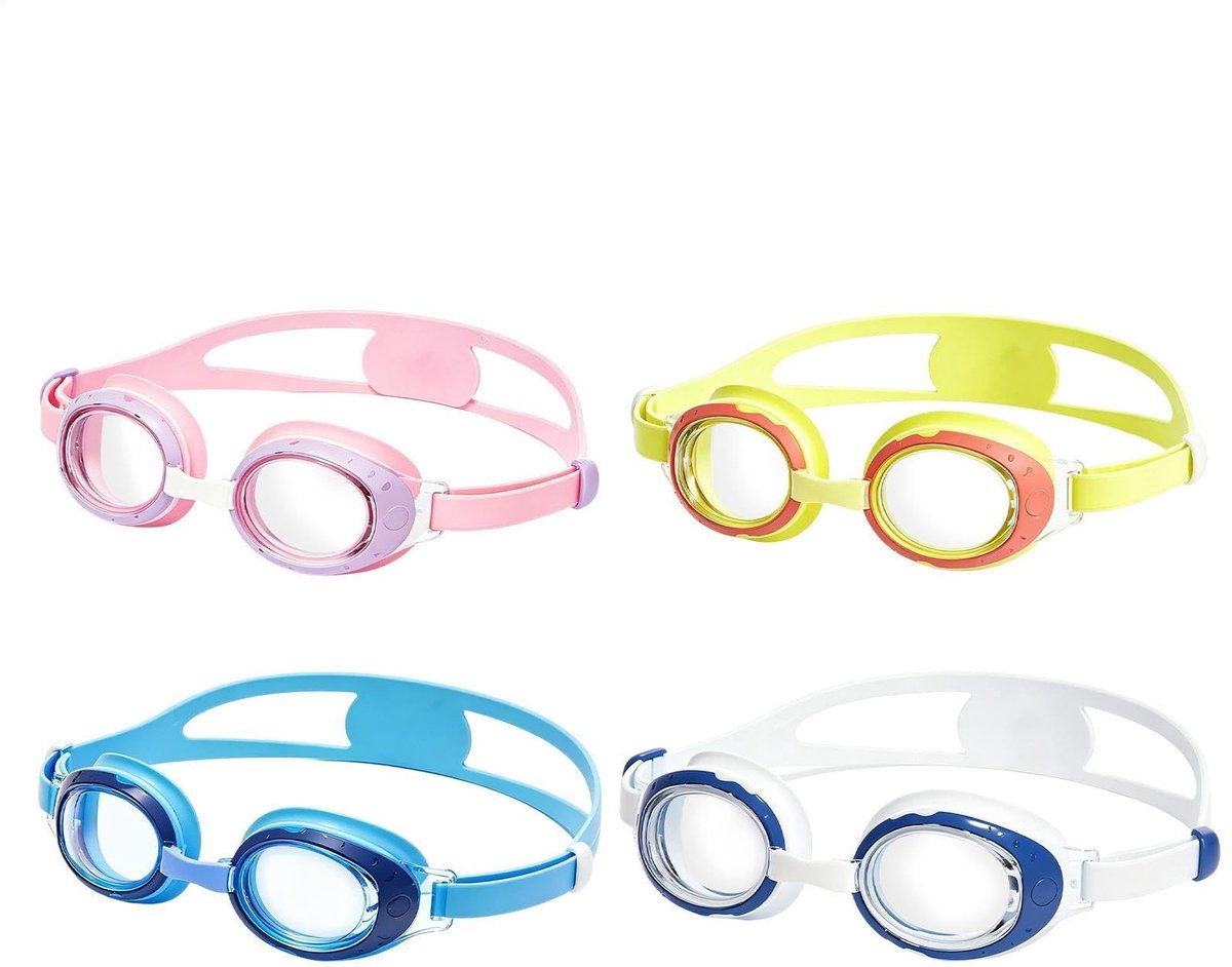 Zwembril voor Kinderen - Siliconen, Anti-beslaan - Blauw