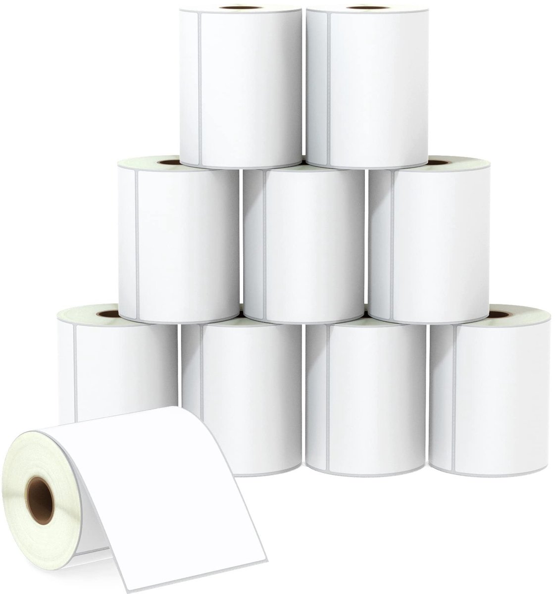 Thermal Labels - 10 rollen van 102mm x 127mm - Wit