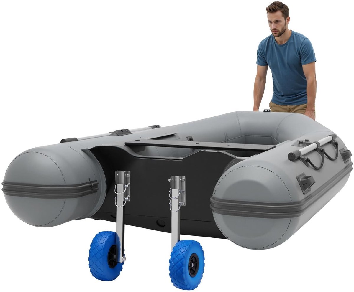 Opblaasbare Achterwielen - Frame tot 150 kg